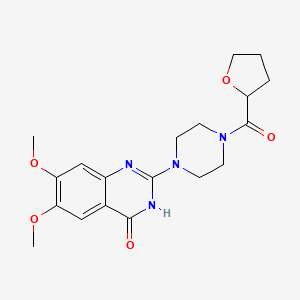 molecular formula C19H24N4O5 B569979 去氨基羟基特拉唑嗪 CAS No. 1177261-73-2