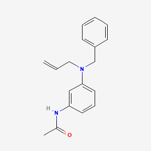 molecular formula C18H20N2O B570009 N-(3-(Allyl(benzyl)amino)phenyl)acetamide CAS No. 115763-95-6