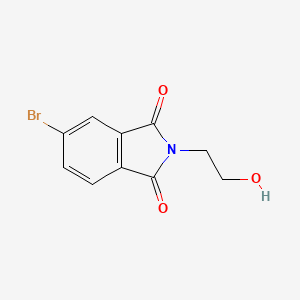 molecular formula C10H8BrNO3 B5700175 5-bromo-2-(2-hydroxyethyl)-1H-isoindole-1,3(2H)-dione 