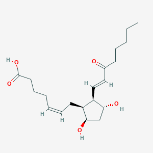 molecular formula C20H32O5 B570022 8-iso-15-keto Prostaglandin F2beta CAS No. 1621482-36-7