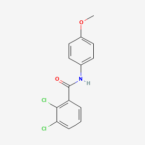 molecular formula C14H11Cl2NO2 B5700225 2,3-dichloro-N-(4-methoxyphenyl)benzamide 