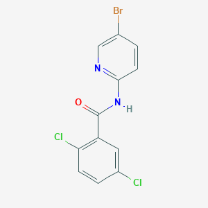 N-(5-bromo-2-pyridinyl)-2,5-dichlorobenzamide