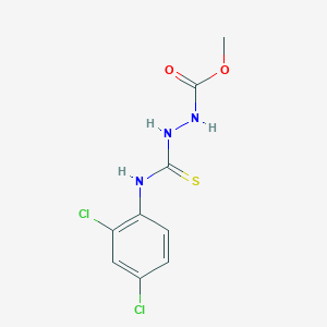 methyl 2-{[(2,4-dichlorophenyl)amino]carbonothioyl}hydrazinecarboxylate