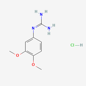 B570048 N-(3,4-Dimethoxyphenyl)guanidine Hydrochloride CAS No. 855890-38-9