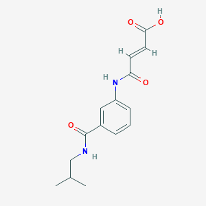 4-({3-[(isobutylamino)carbonyl]phenyl}amino)-4-oxo-2-butenoic acid