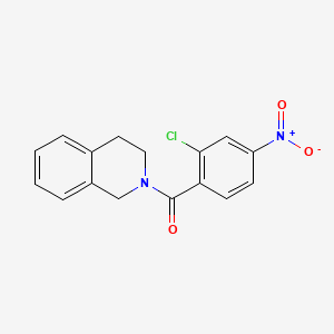 2-(2-chloro-4-nitrobenzoyl)-1,2,3,4-tetrahydroisoquinoline