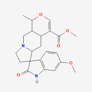 B570059 11-Methoxyuncarine C CAS No. 61665-08-5