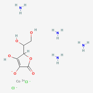 B570061 Cobalt-tetrammine-ascorbate complex CAS No. 111619-00-2