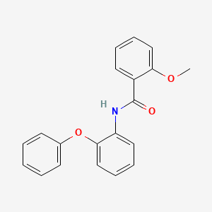 molecular formula C20H17NO3 B5700753 2-methoxy-N-(2-phenoxyphenyl)benzamide 