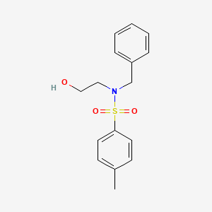 N-benzyl-N-(2-hydroxyethyl)-4-methylbenzenesulfonamide