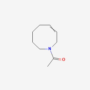 B570078 1-(3,4,5,8-Tetrahydroazocin-1(2H)-yl)ethan-1-one CAS No. 119554-69-7