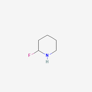 molecular formula C5H10FN B570083 2-氟哌啶 CAS No. 148991-77-9