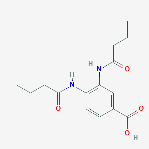 3,4-bis(butyrylamino)benzoic acid