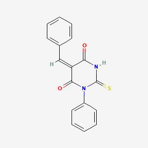 5-benzylidene-1-phenyl-2-thioxodihydro-4,6(1H,5H)-pyrimidinedione