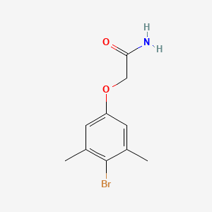 molecular formula C10H12BrNO2 B5701007 2-(4-bromo-3,5-dimethylphenoxy)acetamide 