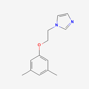 molecular formula C13H16N2O B5701075 1-[2-(3,5-dimethylphenoxy)ethyl]-1H-imidazole 