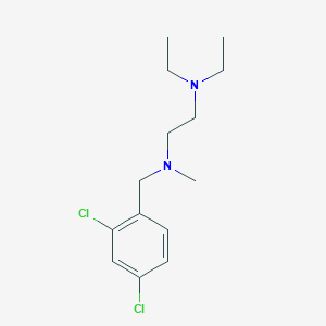 molecular formula C14H22Cl2N2 B5701411 (2,4-dichlorobenzyl)[2-(diethylamino)ethyl]methylamine 
