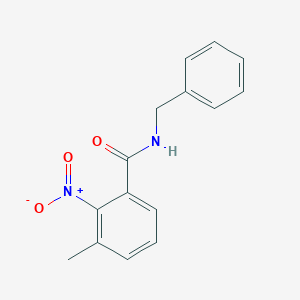 molecular formula C15H14N2O3 B5701426 N-benzyl-3-methyl-2-nitrobenzamide 