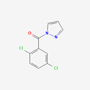 molecular formula C10H6Cl2N2O B5701481 1-(2,5-dichlorobenzoyl)-1H-pyrazole 