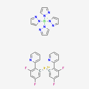 molecular formula C34H24BF4IrN10 B570158 FIr6 CAS No. 664374-03-2