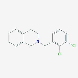 molecular formula C16H15Cl2N B5701937 2-(2,3-dichlorobenzyl)-1,2,3,4-tetrahydroisoquinoline 