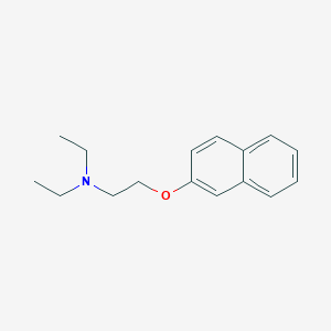 molecular formula C16H21NO B5702126 N,N-diethyl-2-(2-naphthyloxy)ethanamine 