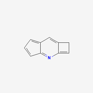 molecular formula C10H7N B570213 1h-Cyclobuta[b]cyclopenta[e]pyridine CAS No. 114584-70-2