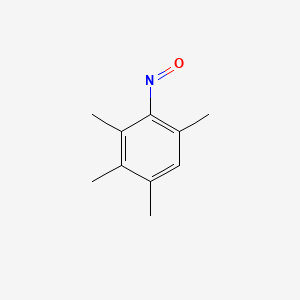 molecular formula C10H13NO B570228 1,2,3,5-Tetramethyl-4-nitrosobenzene CAS No. 121776-78-1
