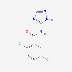molecular formula C9H6Cl2N4O B5702521 2,5-dichloro-N-4H-1,2,4-triazol-3-ylbenzamide CAS No. 694445-96-0