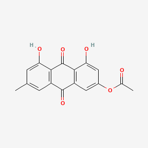 B570262 3-(Acetyloxy)-1,8-dihydroxy-6-methyl-9,10-anthracenedione CAS No. 75697-70-0