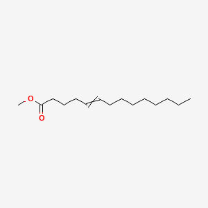 molecular formula C15H28O2 B570278 Methyl tetradec-5-enoate CAS No. 28369-26-8