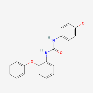molecular formula C20H18N2O3 B5703083 N-(4-methoxyphenyl)-N'-(2-phenoxyphenyl)urea 