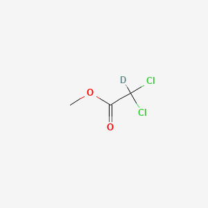 molecular formula C3H4Cl2O2 B570318 二氯乙酸甲酯-d1 CAS No. 23132-28-7