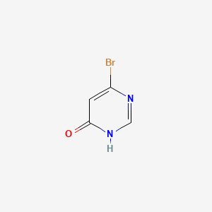 molecular formula C4H3BrN2O B570340 4-溴-6-羟基嘧啶 CAS No. 1086382-38-8