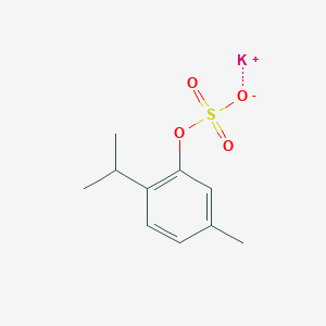 molecular formula C10H15KO4S B570345 2-异丙基-5-甲基苯酚硫酸钾 CAS No. 172265-90-6