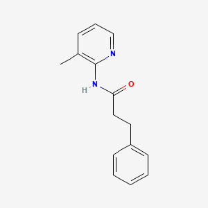 N-(3-methyl-2-pyridinyl)-3-phenylpropanamide