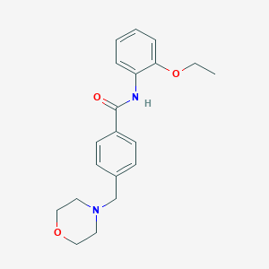 molecular formula C20H24N2O3 B5703907 N-(2-ethoxyphenyl)-4-(4-morpholinylmethyl)benzamide 