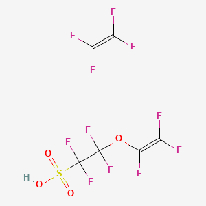 1,1,2,2-Tetrafluoroethene;1,1,2,2-tetrafluoro-2-(1,2,2-trifluoroethenoxy)ethanesulfonic acid