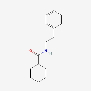 molecular formula C15H21NO B5704138 N-(2-phenylethyl)cyclohexanecarboxamide CAS No. 53182-00-6