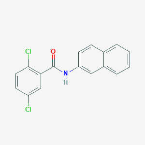 molecular formula C17H11Cl2NO B5704193 2,5-dichloro-N-2-naphthylbenzamide 