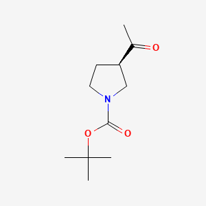 tert-Butyl (3R)-3-acetylpyrrolidine-1-carboxylate