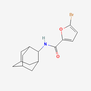 molecular formula C15H18BrNO2 B5704616 N-2-adamantyl-5-bromo-2-furamide 