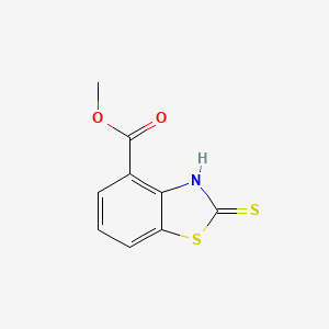 B570462 Methyl 2-mercaptobenzo[D]thiazole-4-carboxylate CAS No. 113071-96-8