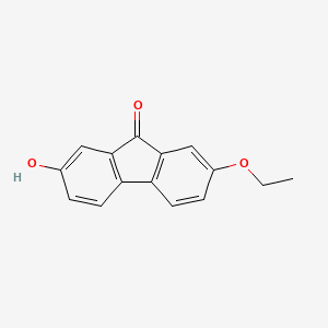 molecular formula C15H12O3 B5704637 2-ethoxy-7-hydroxy-9H-fluoren-9-one 
