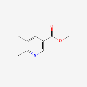 molecular formula C9H11NO2 B570467 5,6-二甲基烟酸甲酯 CAS No. 1174028-18-2