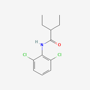 molecular formula C12H15Cl2NO B5704871 N-(2,6-dichlorophenyl)-2-ethylbutanamide 