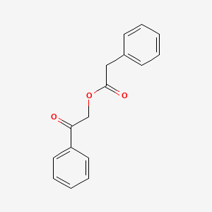 molecular formula C16H14O3 B5705119 2-oxo-2-phenylethyl phenylacetate 