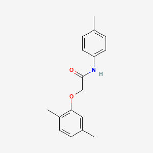 molecular formula C17H19NO2 B5705236 2-(2,5-dimethylphenoxy)-N-(4-methylphenyl)acetamide CAS No. 315712-78-8