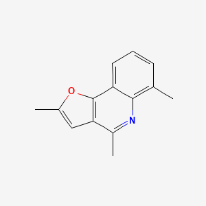 2,4,6-trimethylfuro[3,2-c]quinoline