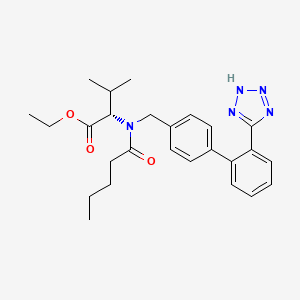 molecular formula C26H33N5O3 B570544 Valsartan Ethyl Ester CAS No. 1111177-30-0